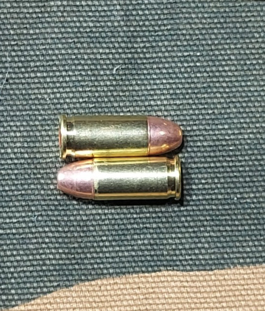 32 ACP SNAP CAPS SET OF 10 (BRASS+FMJ) REAL WEIGHT. 32 AUTO