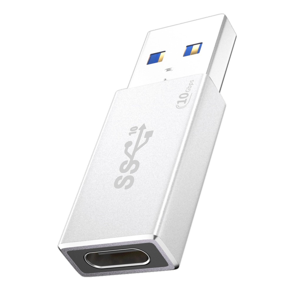 ULTIENCE [10Gbps] One-Sided High-Speed USB 3.2 Gen 2 Single-Chip Silver