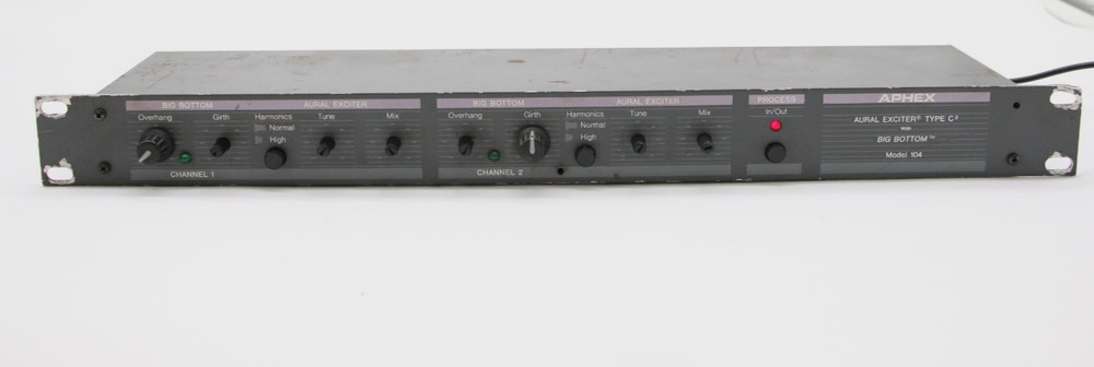 APHEX 104 Aural Exciter Type C2 W/ Big Bottom *READ*