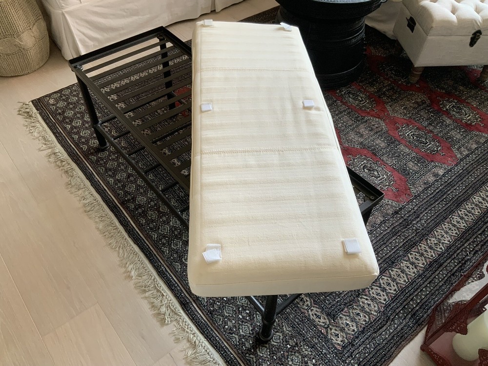 Pottery Barn Metal Bench