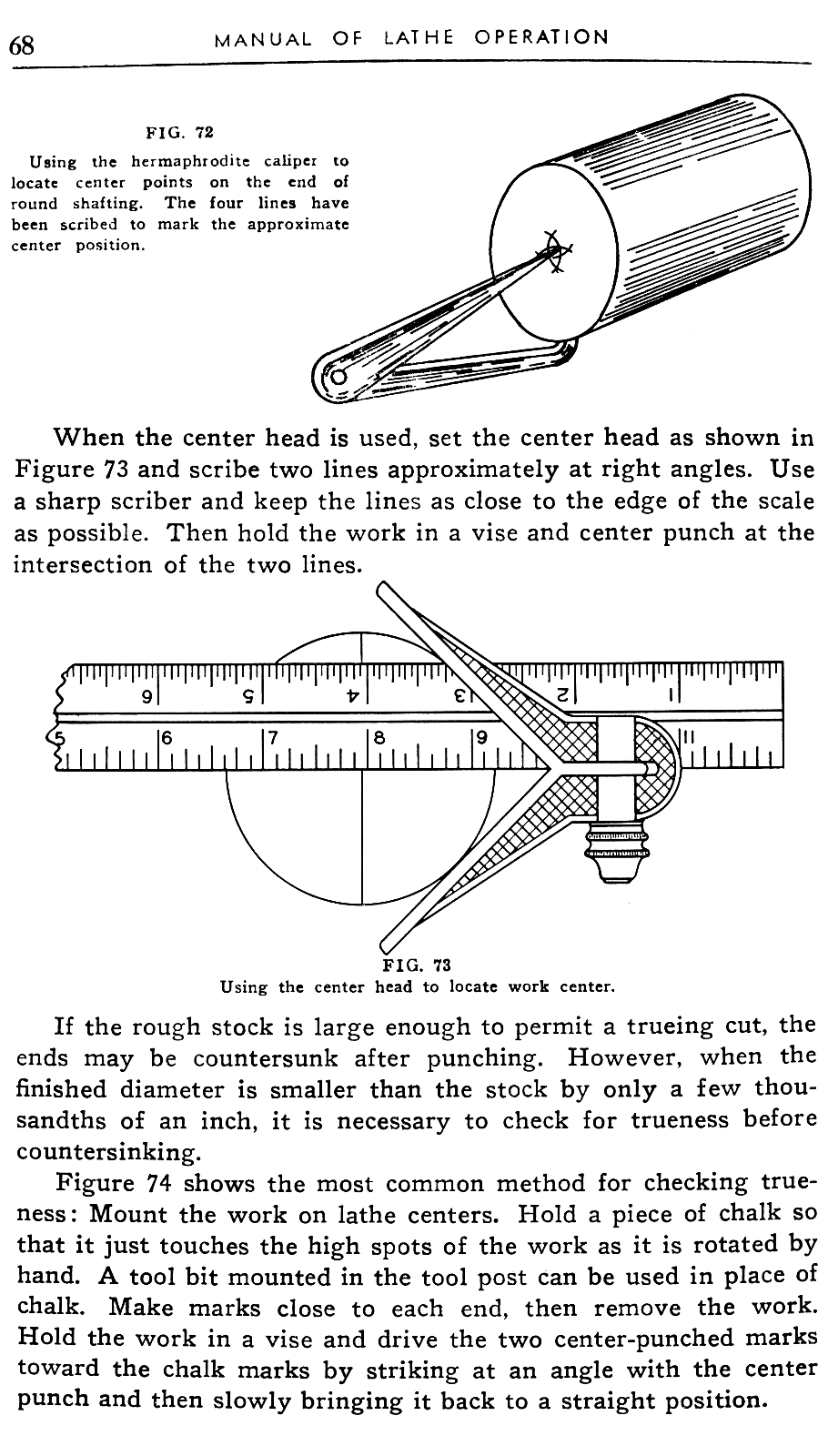 Atlas Craftsman Manual of Lathe Operation Book for 12" Crossfeed Pull-Knob 0034