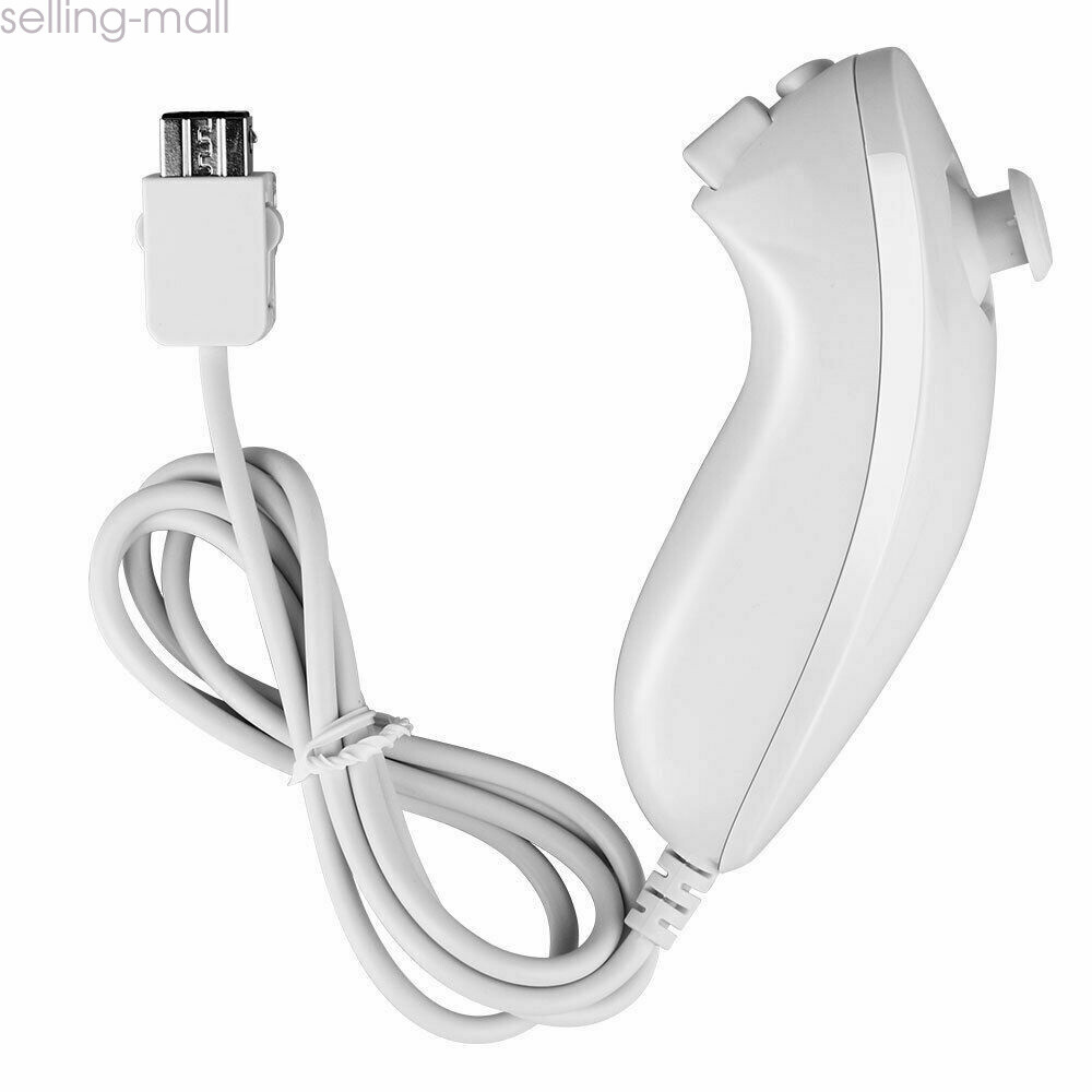 Wii Nunchuck Replacement Nunchuck Remote Gamepad Controller for Wii Wii U Remote