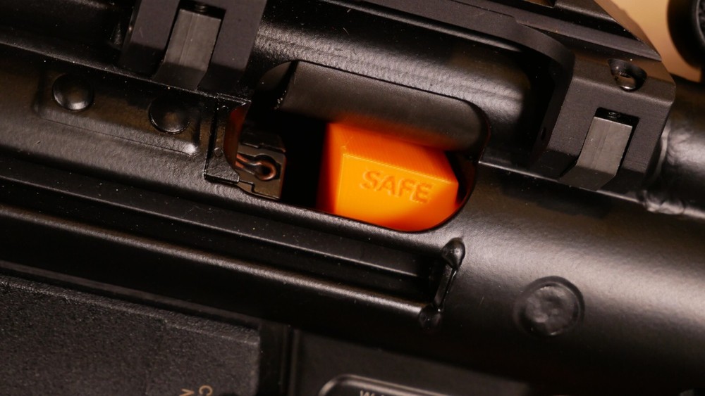 MP5 Mag Block - Empty Chamber Indicators (ECI) - keychain Yippee Ki-Yay