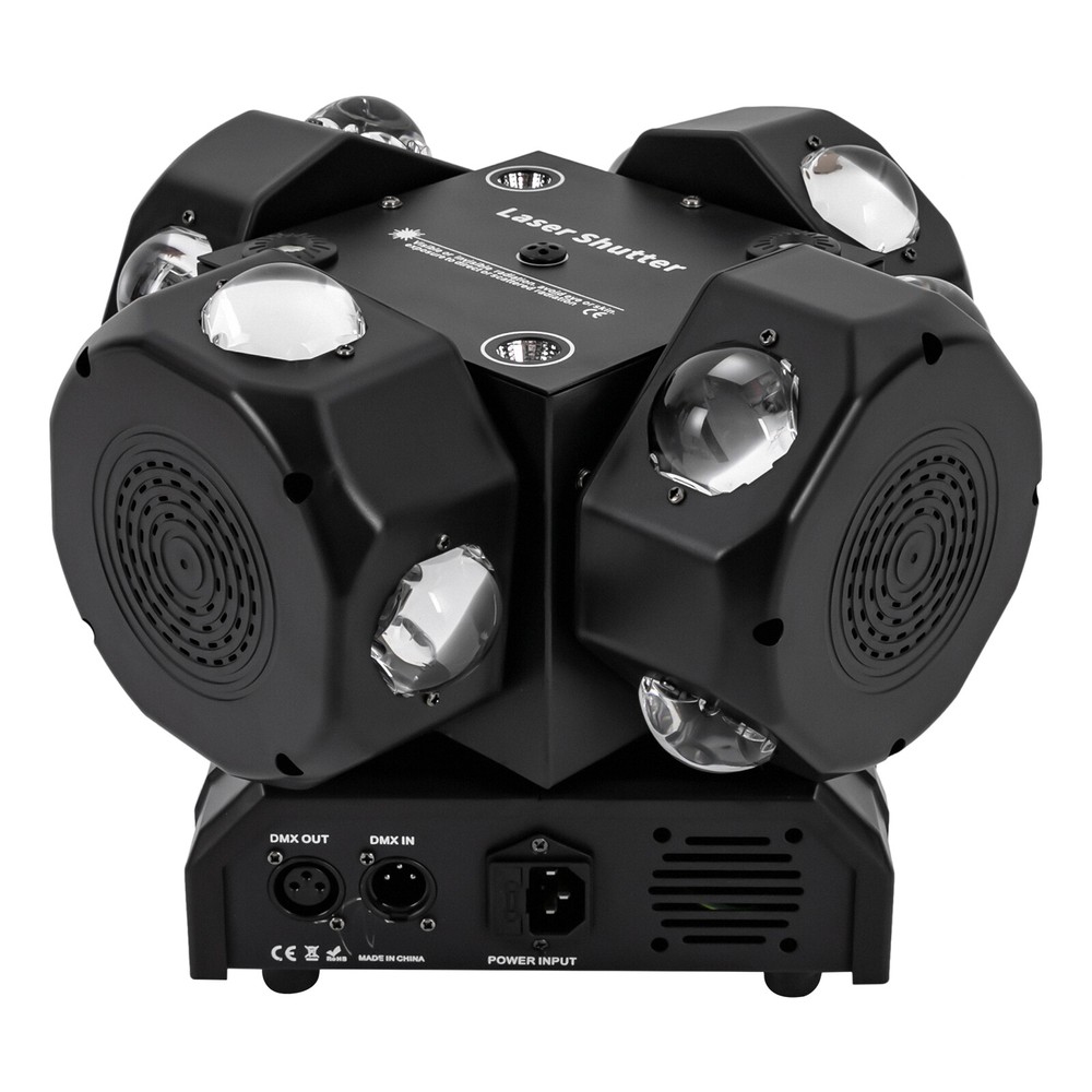 Light Rotating Strobe Light DJ DMX 512 Stage Lighting Effects Party Lamp 200W