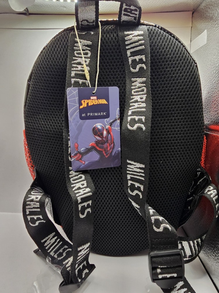 Spiderman Into The Spider verse Miles Morales Backpack