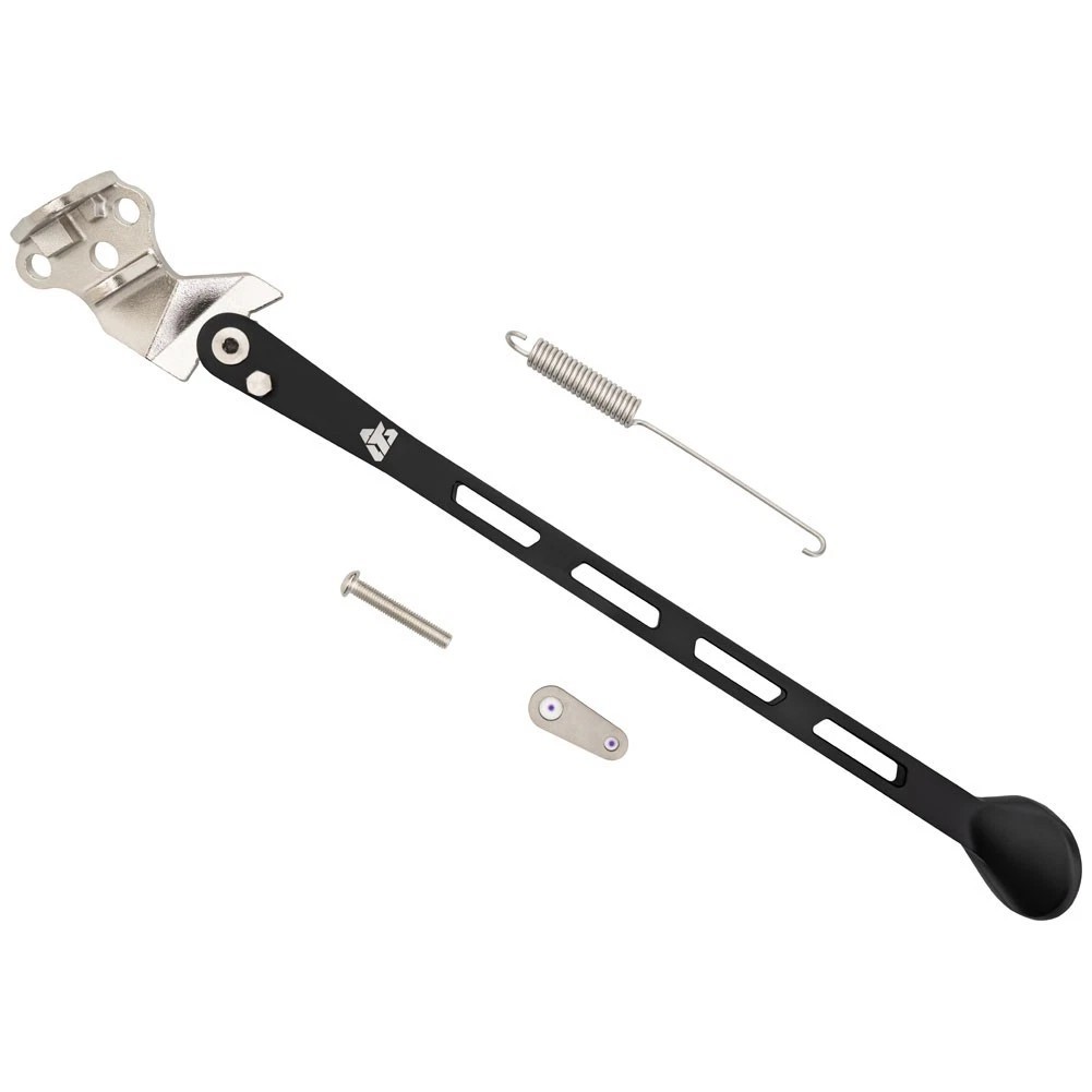 Tusk Black Aluminum Kickstand Yamaha YZ250F 2010-2023 FX 2015-2024 WR 2015-2024