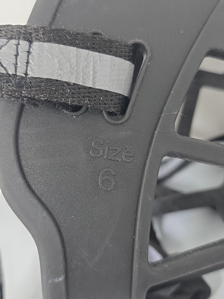 Adjustable Plastic Dog Muzzle Breathable Grille Reflective Strips Size 6