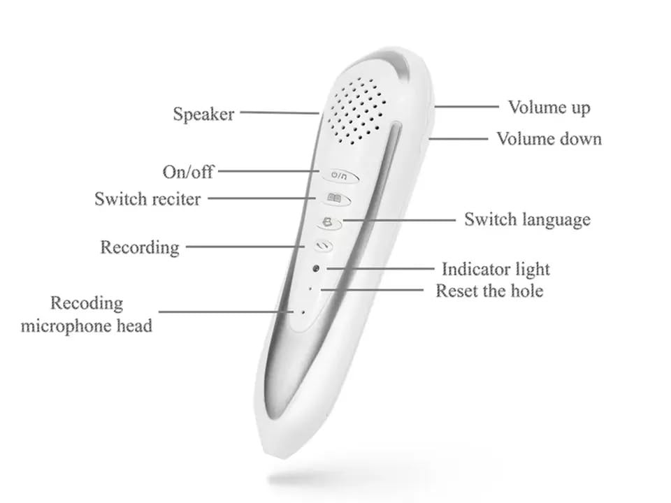 Quran Pen Reader Upgraded 32G, Digital Talking with Black