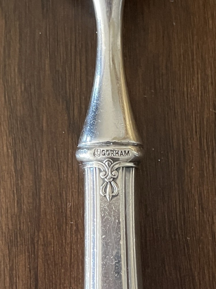 Vintage Silver Plated Pastry Pancake Egg Server 9” By Gorham