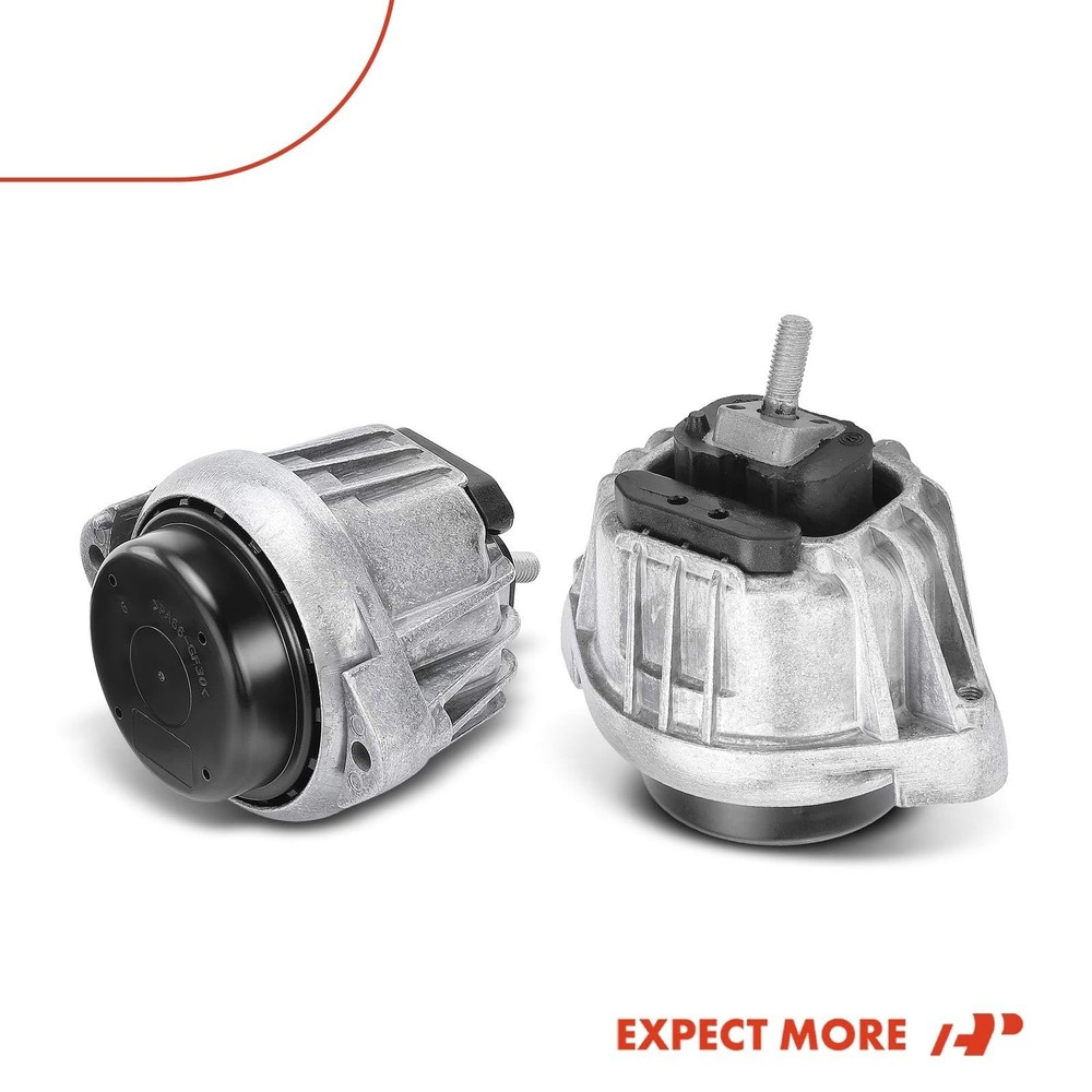 A-Premium 2PCS Front Left Right Engine Motor Mount Set Compatible with BMW 12...