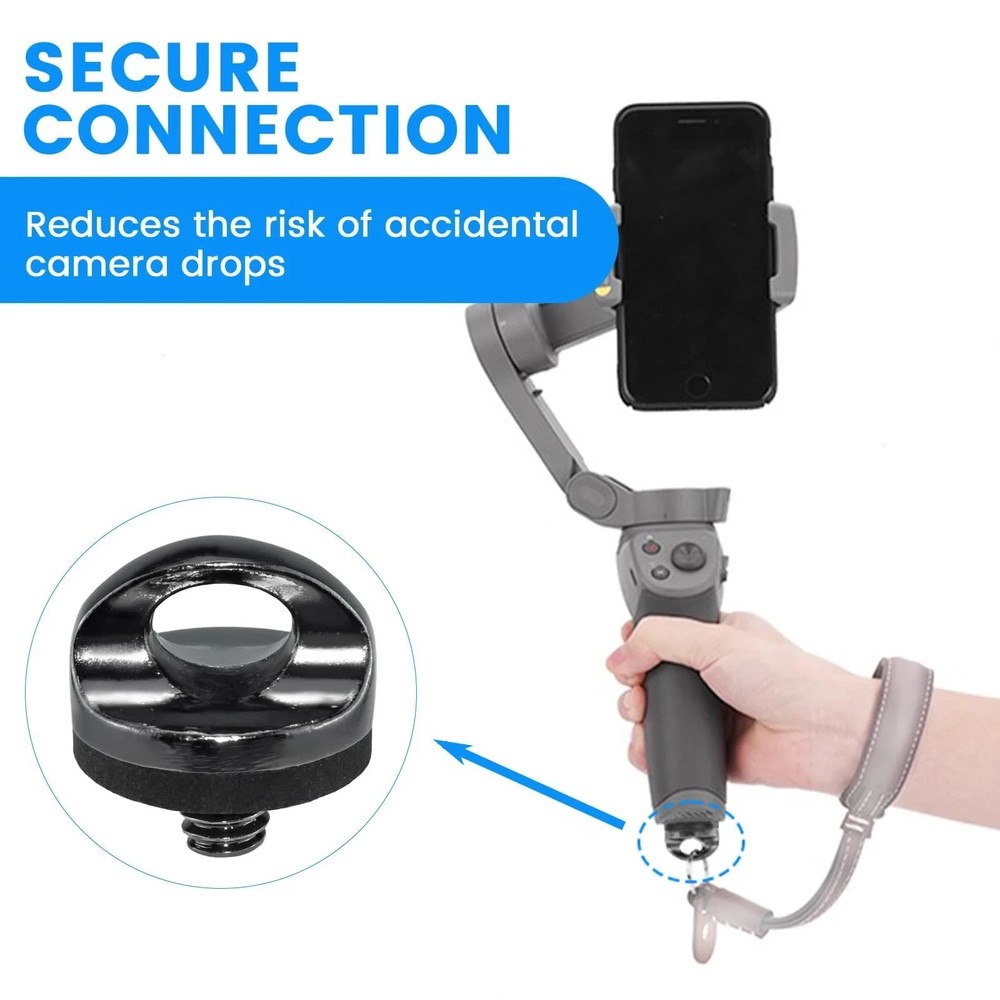 1/4" Camera Neck Strap Screw Holder, SDTC Tech 2 Pack 1/4", neck strap screw