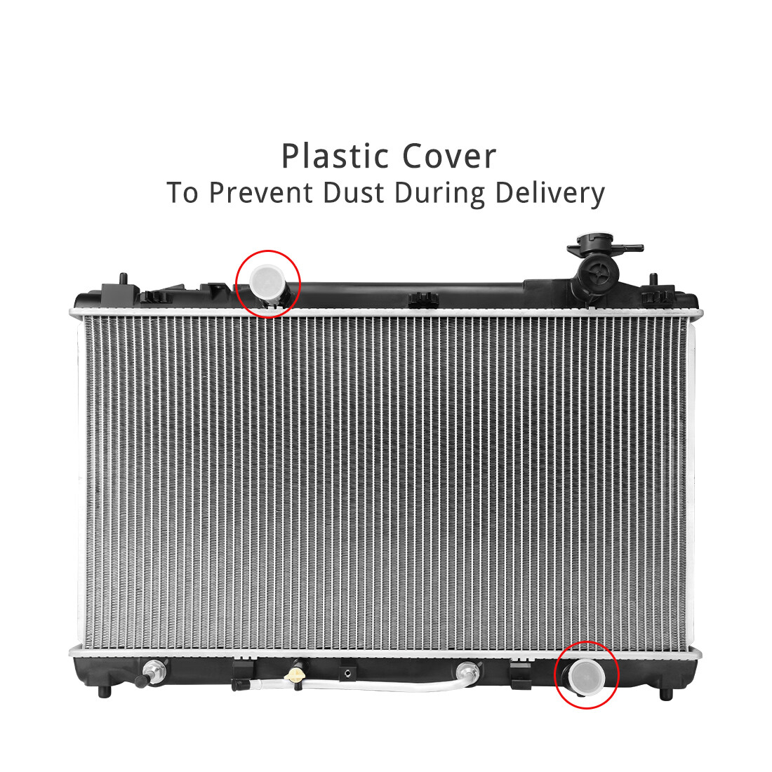 Aluminum Radiator for 2007 2008 2009 2010 2011 Toyota Camry 2.4L 2.5L 2917