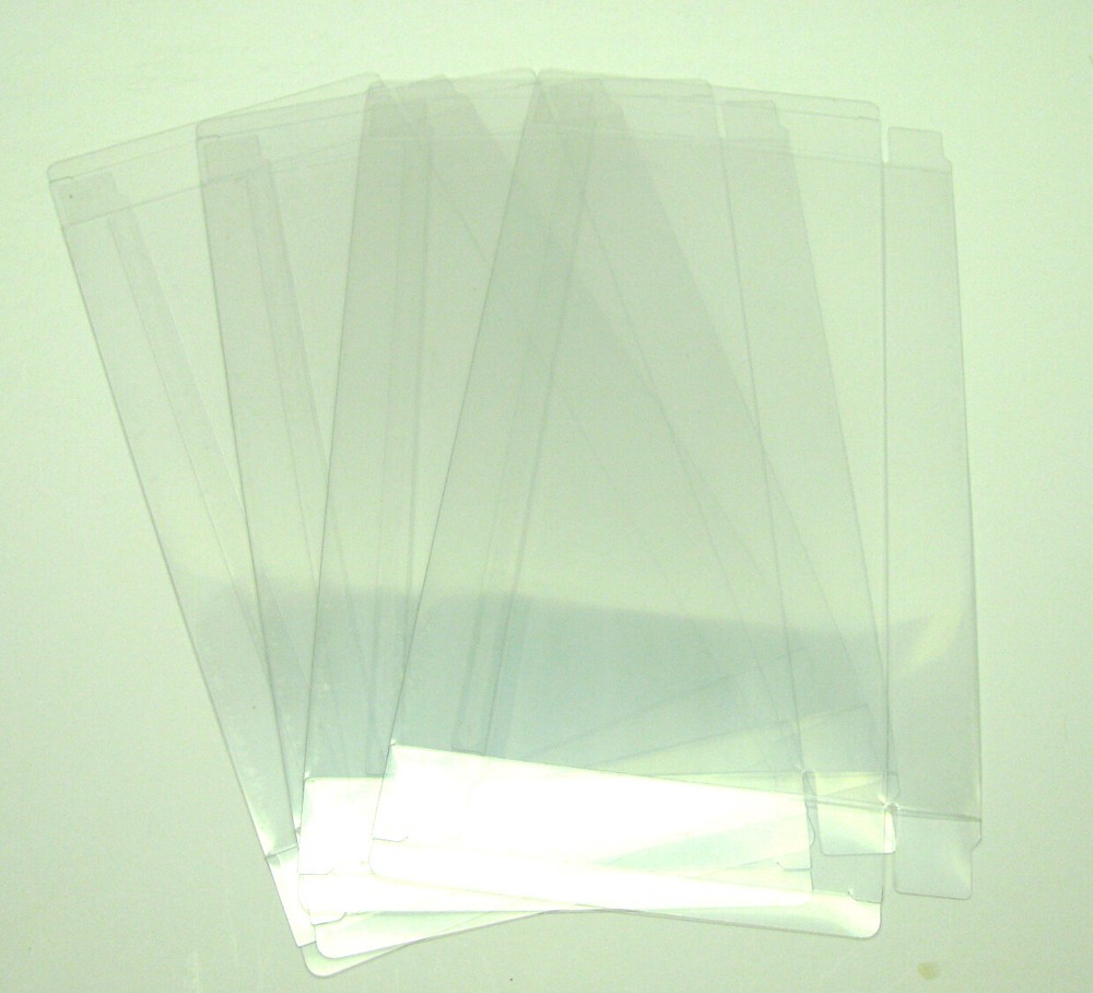 5x PANASONIC 3DO CIB CARDBOARD GAME BOX (SIZE B) -CLEAR PROTECTIVE BOX PROTECTOR