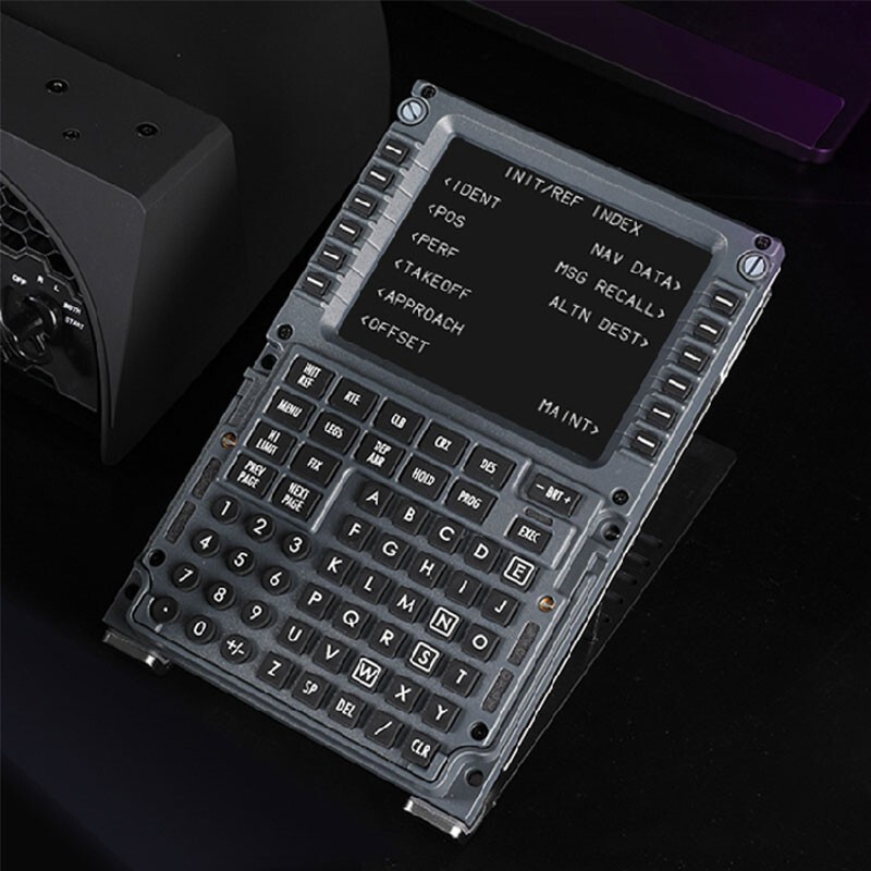 Simplayer Flight Simulator CDU Control Display Cockpit Simulator for 737FMC ty2