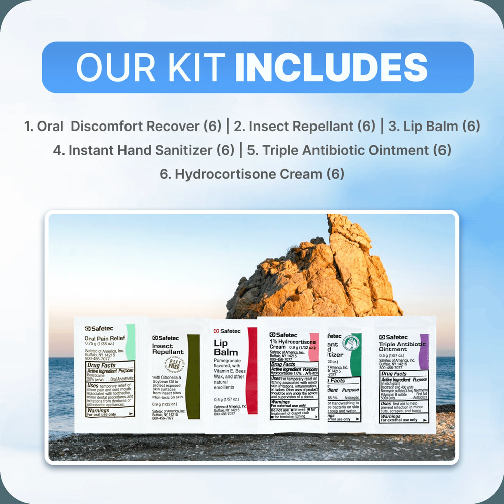 Cruise Essentials On-The-Go Refill Kit | Basic | Ointments