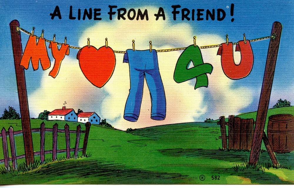 A LINE FROM A FRIEND - PC738