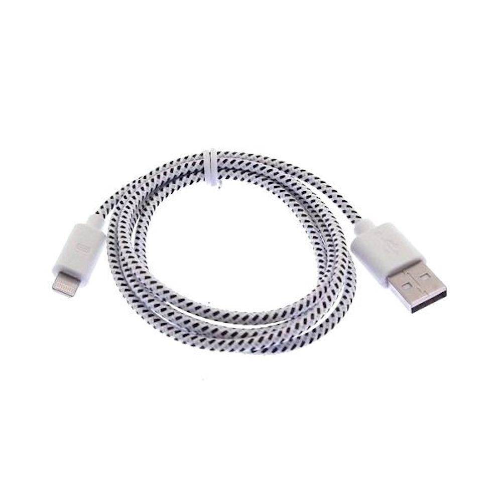 6FT Fabric Braided Charger Cable USB Data Sync FOR apple iPhone X 8 7 6 plus 5s
