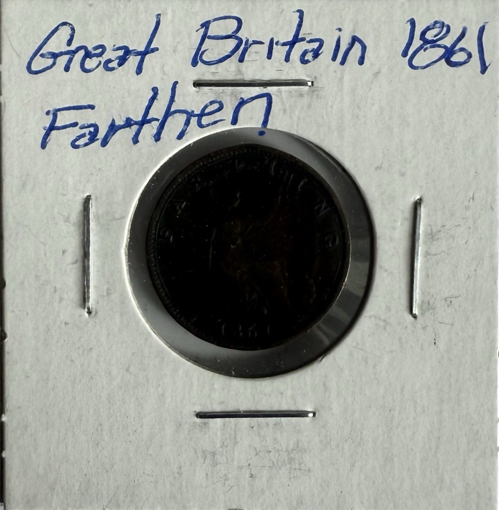 Great Britain 1861 Farthing