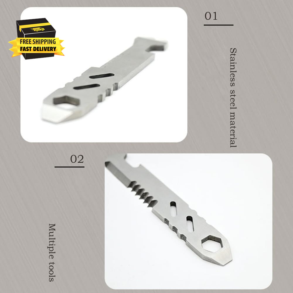 2 Pack Flint Fire Starter Striker Replacement Ferro Rod Scraper High Speed Steel