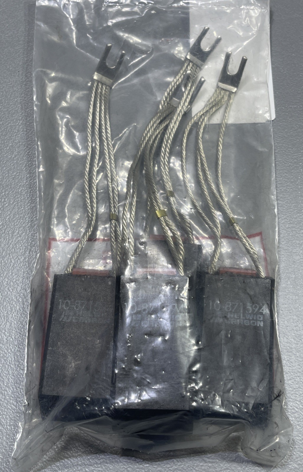 Pack of 4 Helwig Carbon 10-871594 Carbon Motor Brush 7/8 X 1-1/2 X 3-1/4 T576