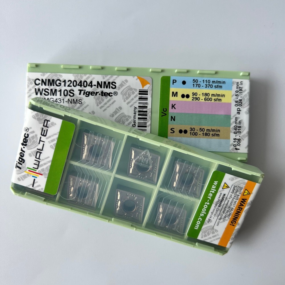 10Pcs/BOX WALTER CNMG120404-NMS WSM10S