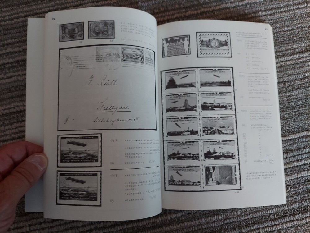 Zeppelin Postal Airmail History Booklets