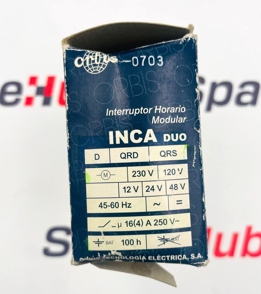 ORBIS INCA DUO Analog Time Switch