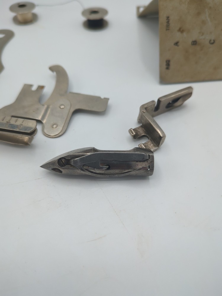 Antique Singer Treadle Sewing Machine Bobbin Shuttle Bullet w/ Various Others
