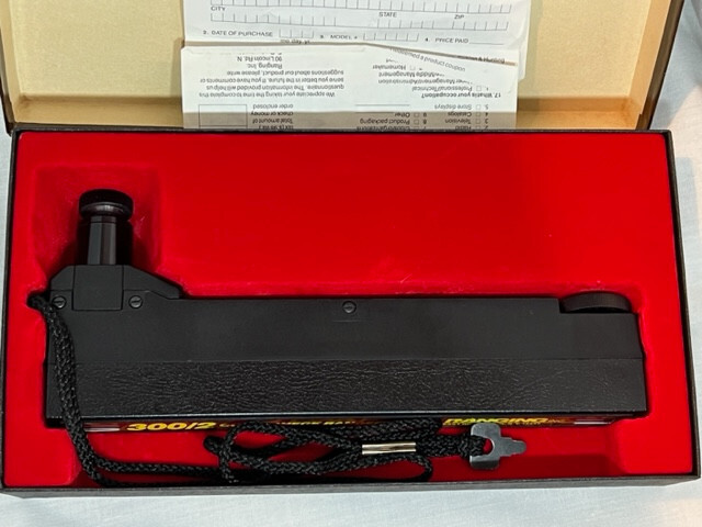 Vintage Ranging Inc. Precision Range Finder Model 300/2 Original Box & Paperwork