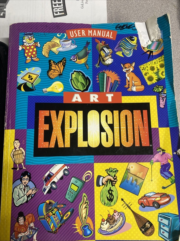 Art Explosion 1995-98 With CDs In Case