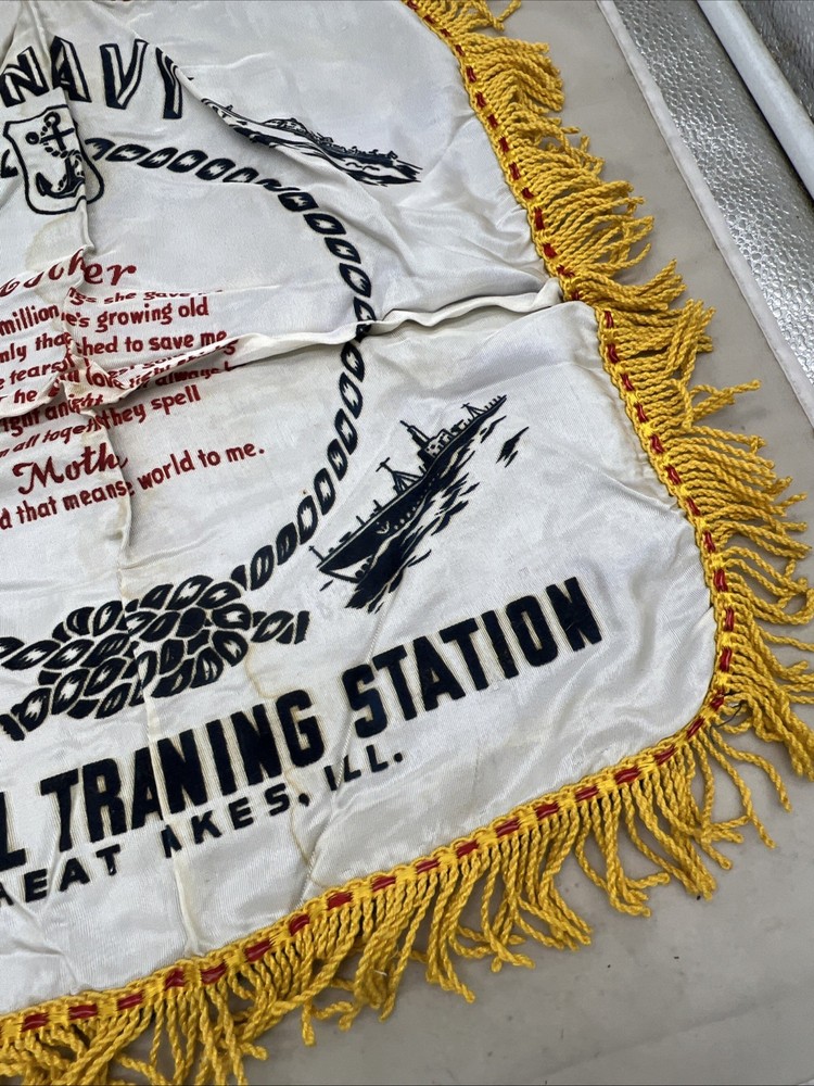 WW2 US Naval Training Station Pillow Sham / Case (FF484