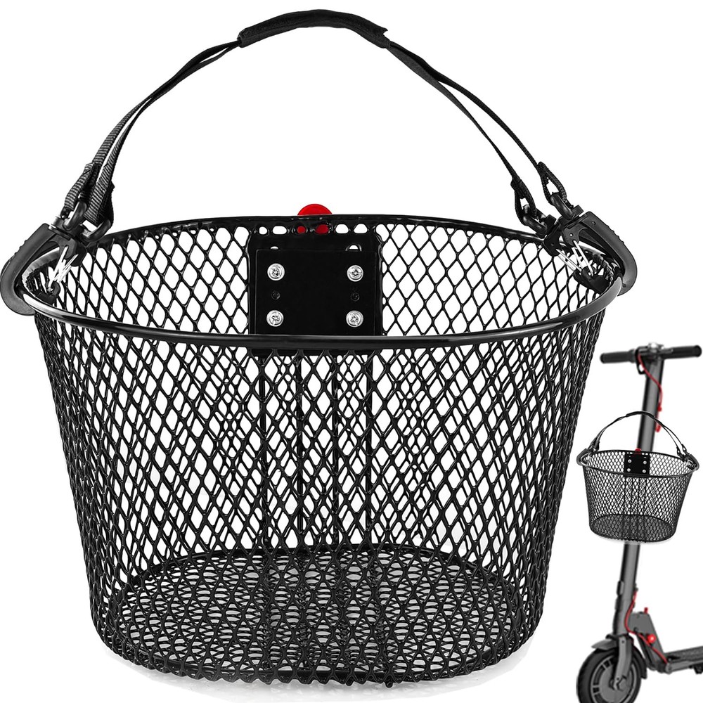 Knee Scooter Basket Accessory - Quick Release, Fits Most Models