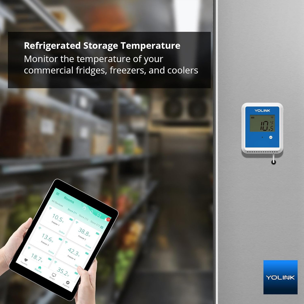 Smart X3 Version Outdoor Temperature Data Logger with Probe, Thermometer, 1/4 Mi