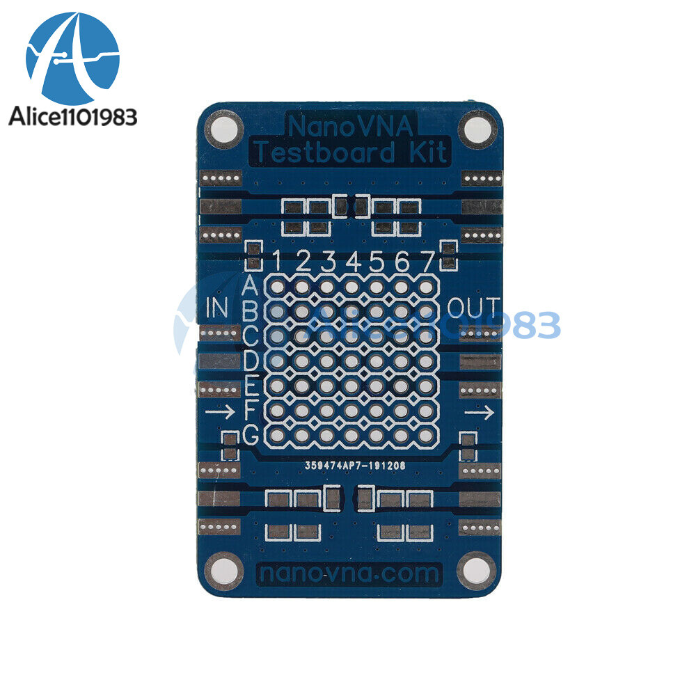 NanoVNA Testboard Vector Network Analysis Test Board Demo Demonstration Board