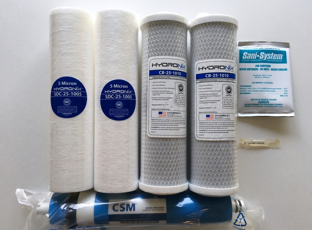 HYDRO-LOGIC STEALTH SMALL BOY 200 COMPLETE FILTER PACK - 80 GPD MEMBRANE