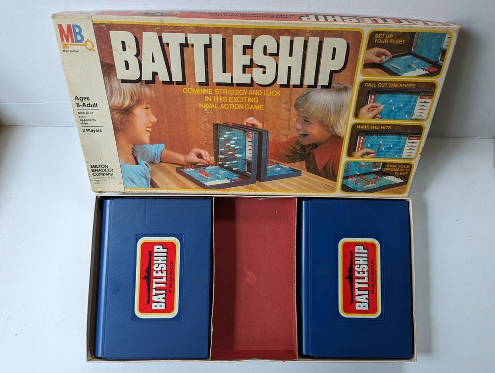 1978 Battleship game, Milton Bradley