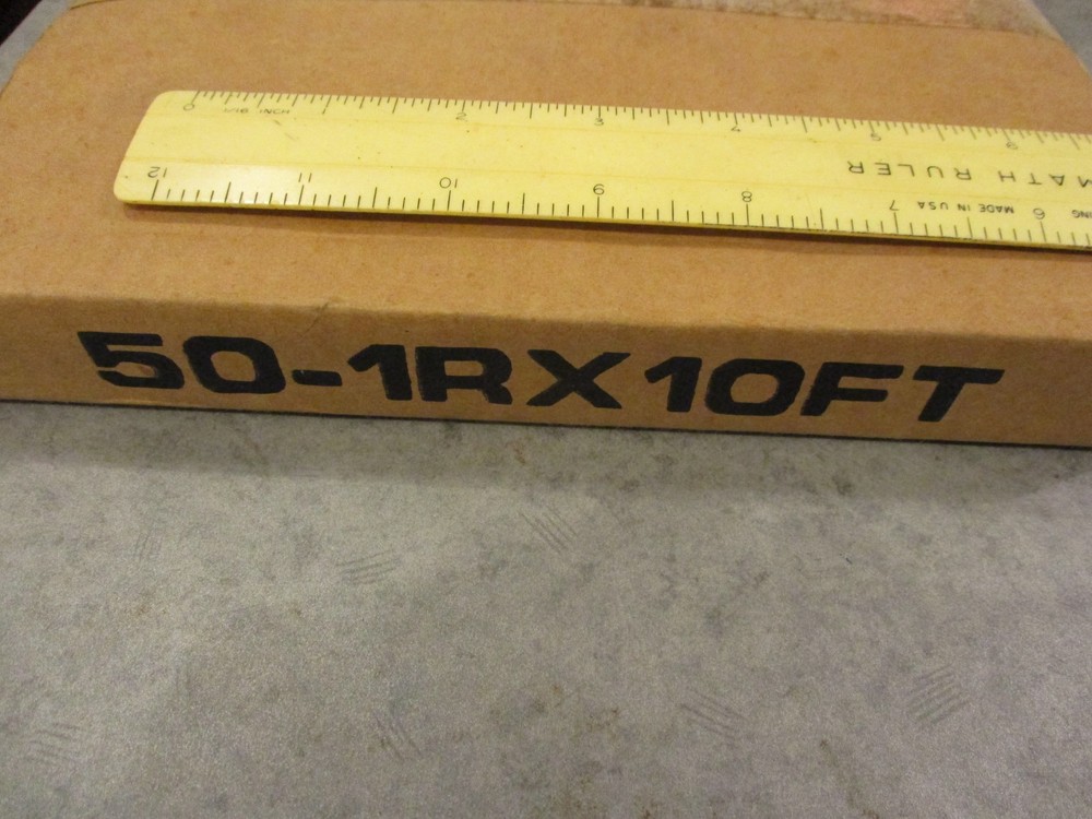 50 Riveted roller chain. 10 ft long.