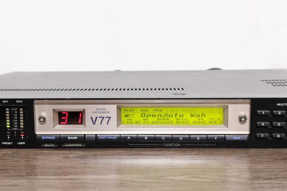 Repaired Sony DPS-V77 DPS Multi Effects Processor item W/Step-down transformer