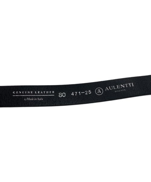AULENTTI Leather belts black