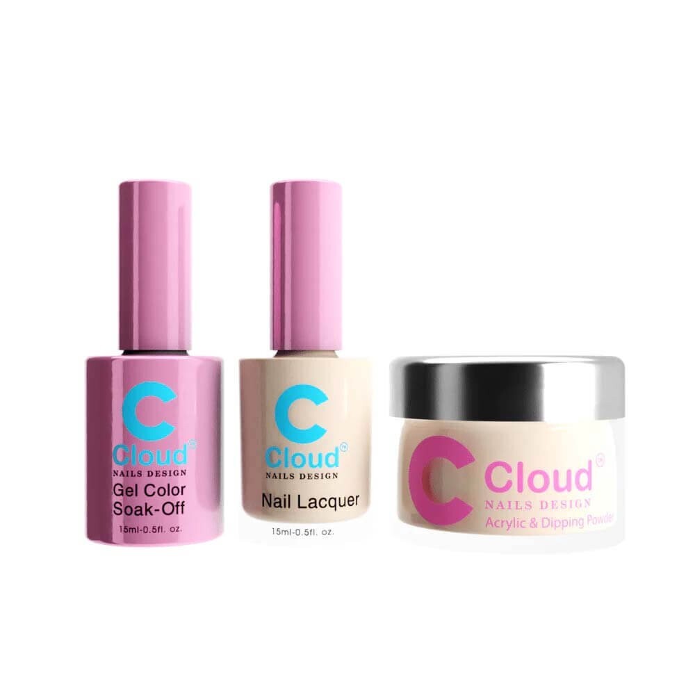 Chisel Cloud Trio Gel + Lacquer + Dip Powder #77