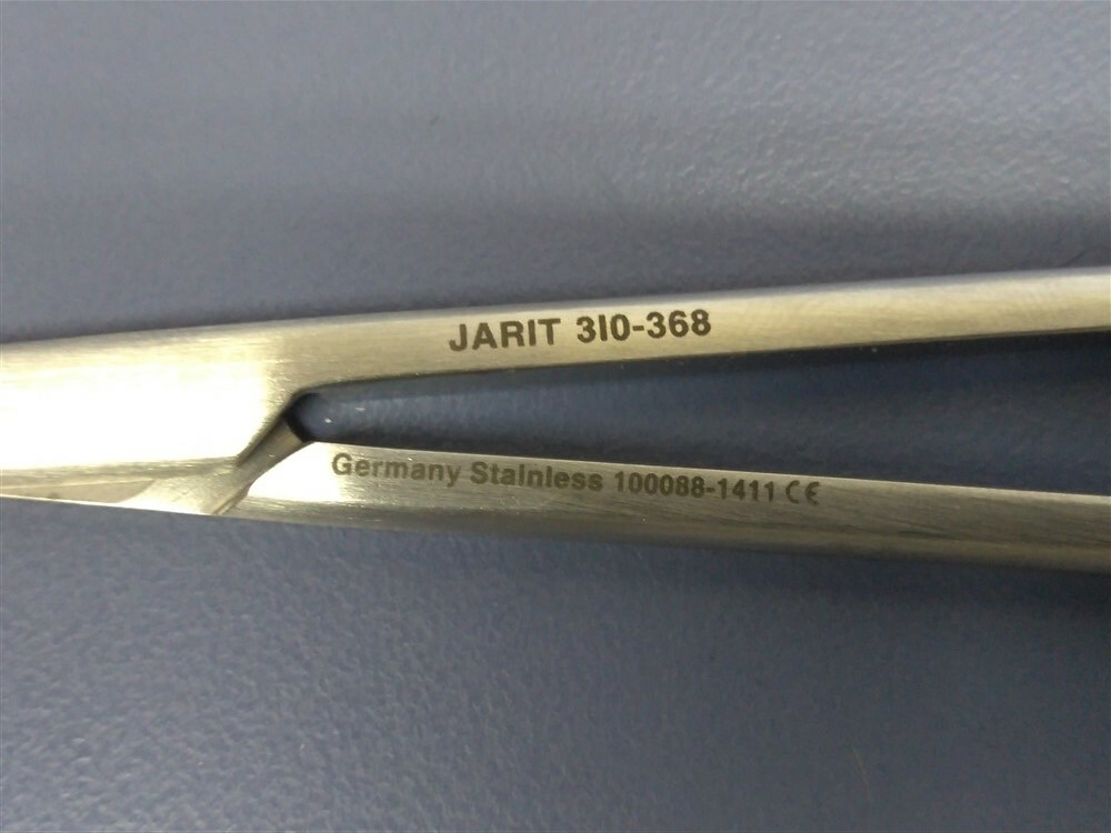 Jarit 310-368 Lincoln Vascular Curved Scissors 10"