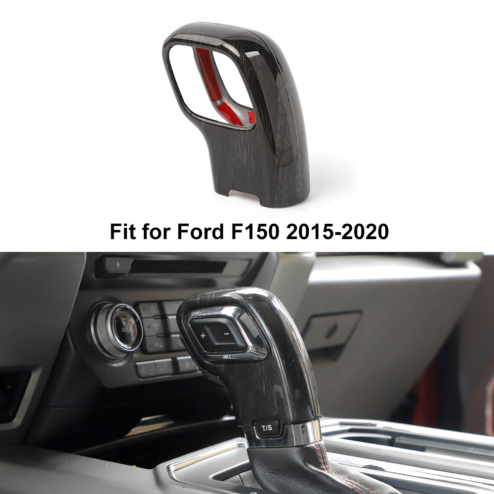 Car Center Console Gear Shifter Lever Knob Head Cover Trim For Ford F150 2015-20