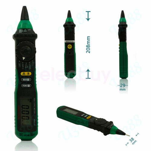New Pen-type Digital Multimeter Manual/Auto Range Logic Level Test MS8211D