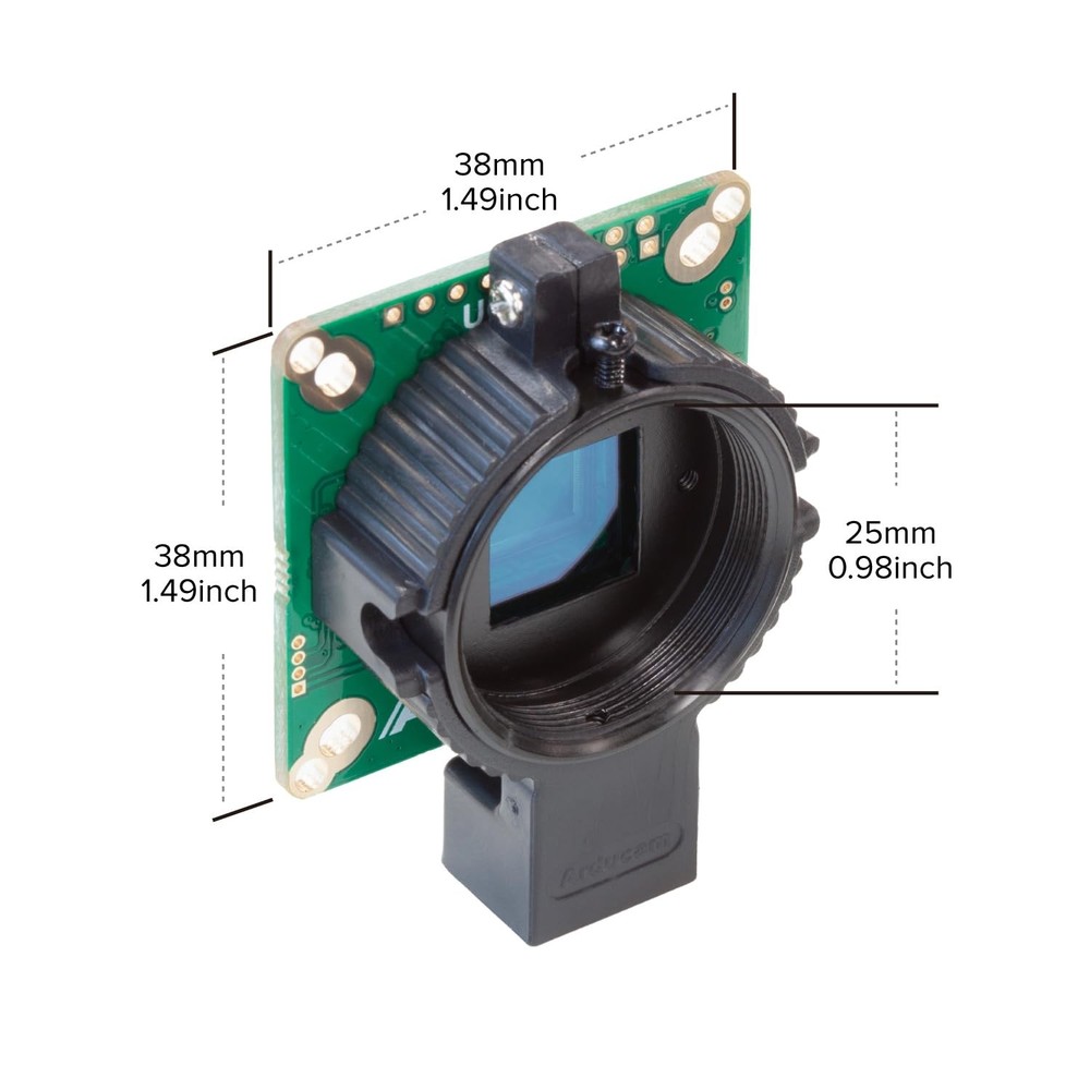 for Raspberry Pi HQ Camera Module,12.3MP IMX477 Raspberry Pi Camera for Raspb...