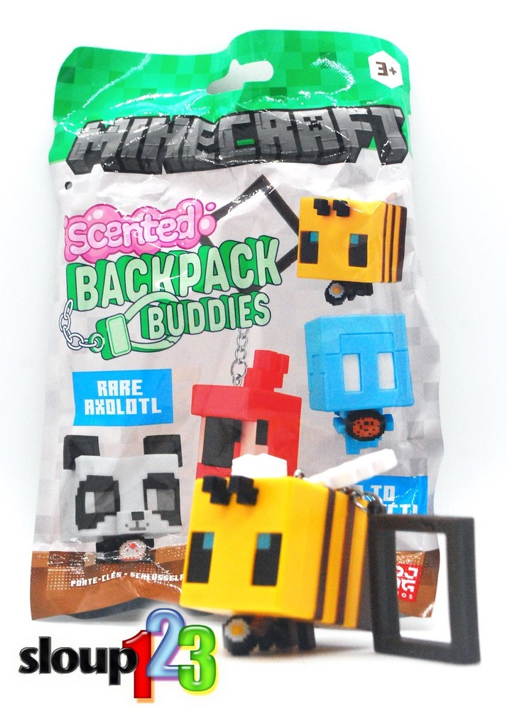 BACKPACK BUDDIES - MINECRAFT - BEE - SCENTED
