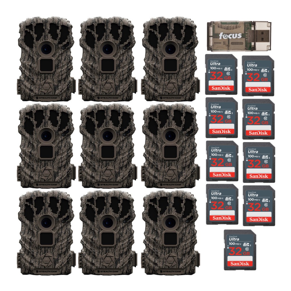 Stealth Cam Browtine 14MP Camera with Memory Card Bundle
