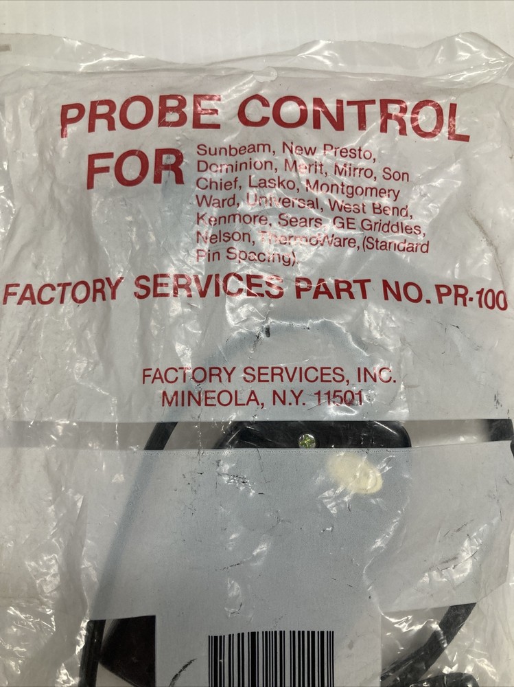 Probe Control for Sunbeam, Merit, Kenmore Part #PR-100