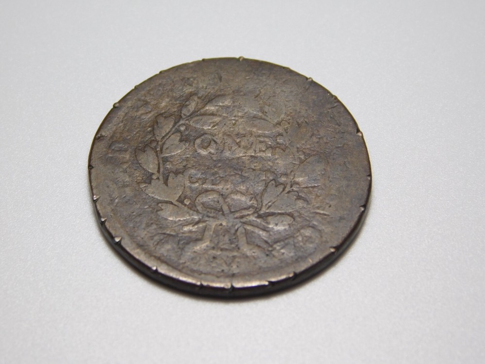VINTAGE US COPPER COINS 1805 DRAPED BUST LARGE CENT