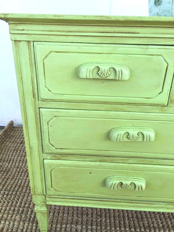 Variable Centers Unfinished Oak Carved Design Pull