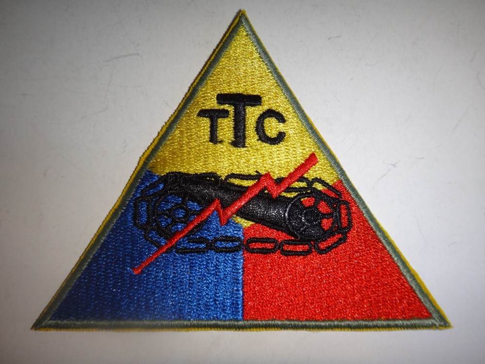 US Army TANK Training Center TTC Patch